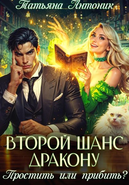 Обложка книги  «Второй шанс дракону. Простить или прибить?»