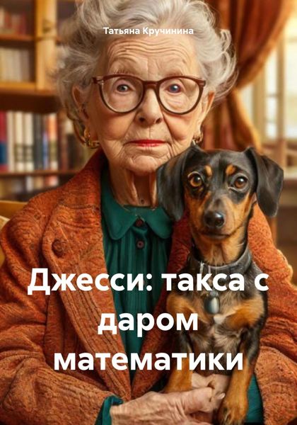 Обложка книги  «Джесси: такса с даром математики»