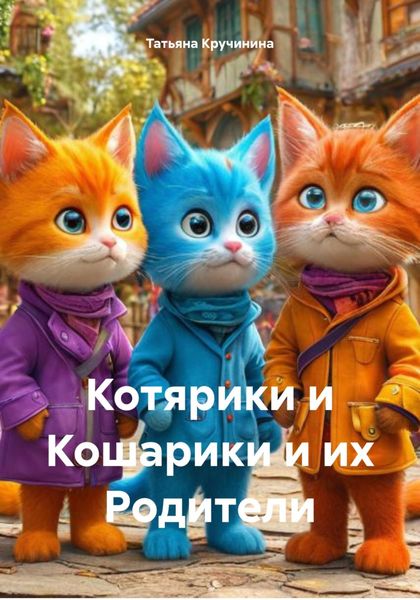 Обложка книги  «Котярики и Кошарики и их Родители»