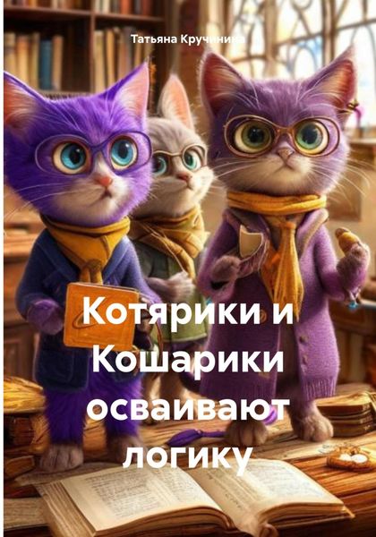 Обложка книги  «Котярики и Кошарики осваивают логику»