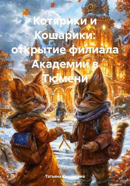 Обложка книги  «Котярики и Кошарики: открытие филиала Академии в Тюмени»