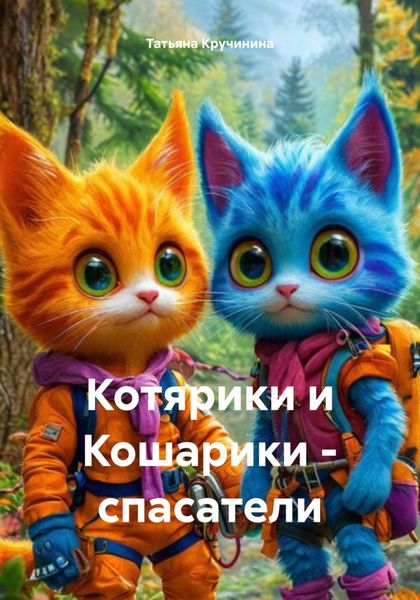 Обложка книги  «Котярики и Кошарики – спасатели»