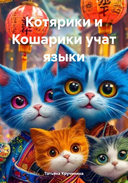 Обложка книги  «Котярики и Кошарики учат языки»
