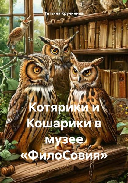 Обложка книги  «Котярики и Кошарики в музее «ФилоСовия»»