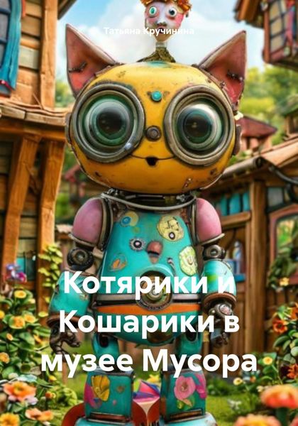 Обложка книги  «Котярики и Кошарики в музее Мусора»