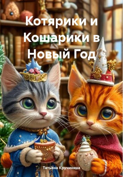 Обложка книги  «Котярики и Кошарики в Новый Год»