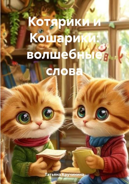 Обложка книги  «Котярики и Кошарики: волшебные слова»