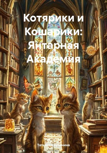 Обложка книги  «Котярики и Кошарики: Янтарная Академия»