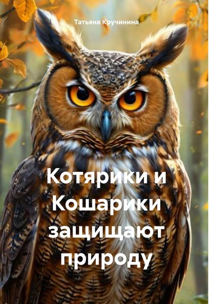 Обложка книги  «Котярики и Кошарики защищают природу»