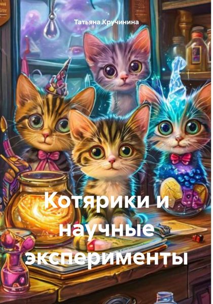 Обложка книги  «Котярики и научные эксперименты»