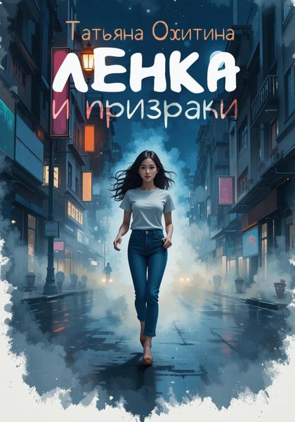 Обложка книги  «Ленка и призраки»