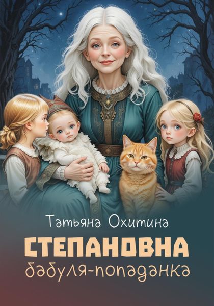 Обложка книги  «Степановна, бабуля-попаданка»