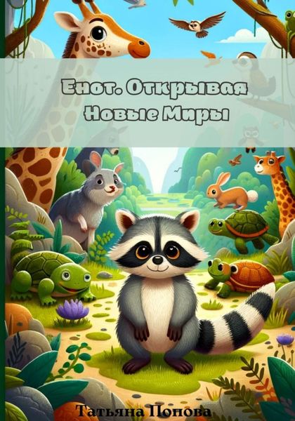 Обложка книги  «Енот. Открывая Новые Миры»