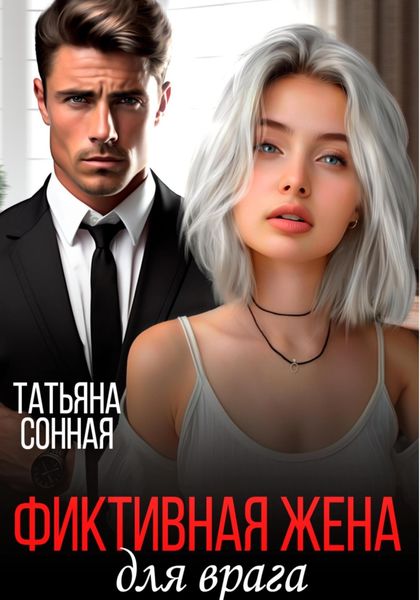 Обложка книги  «Фиктивная жена для врага»