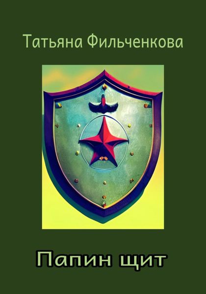 Обложка книги  «Папин щит»