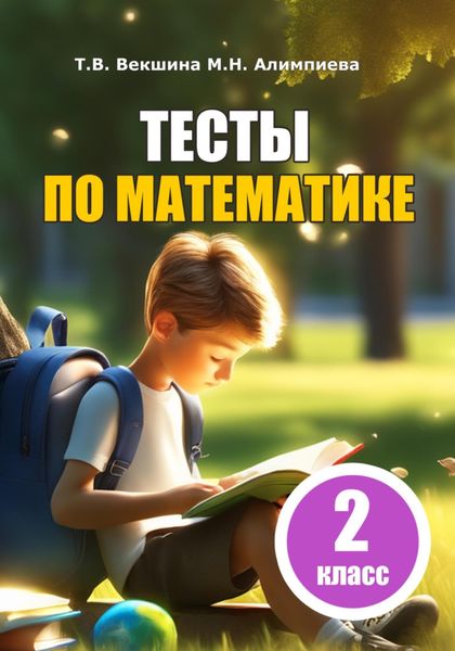 Обложка книги  «Тесты по математике. 2 класс»