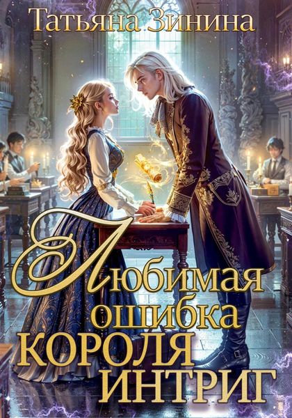 Обложка книги  «Любимая ошибка короля интриг»