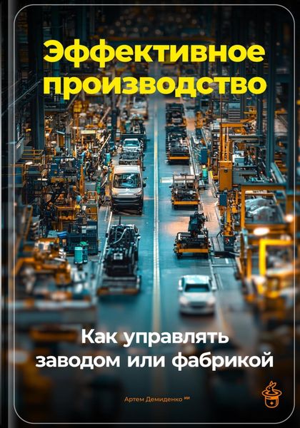 Обложка книги  «Эффективное производство: Как управлять заводом или фабрикой»