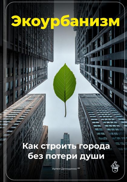 Обложка книги  «Экоурбанизм: Как строить города без потери души»