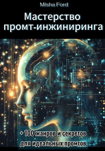 Обложка книги  «Мастерство промт-инжиниринга (для новичков)»