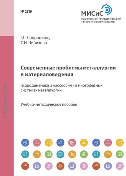 Обложка книги  «Современные проблемы металлургии и материаловедения. Гидродинамика и массообмен в многофазных системах металлургии»