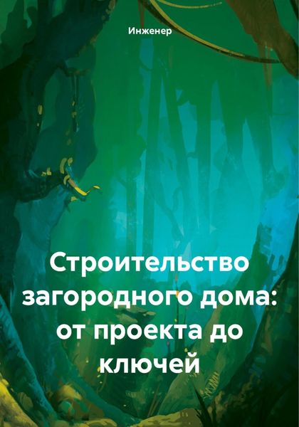Обложка книги  «Строительство загородного дома: от проекта до ключей»