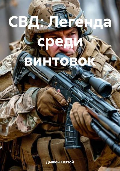 Обложка книги  «СВД: Легенда среди винтовок»