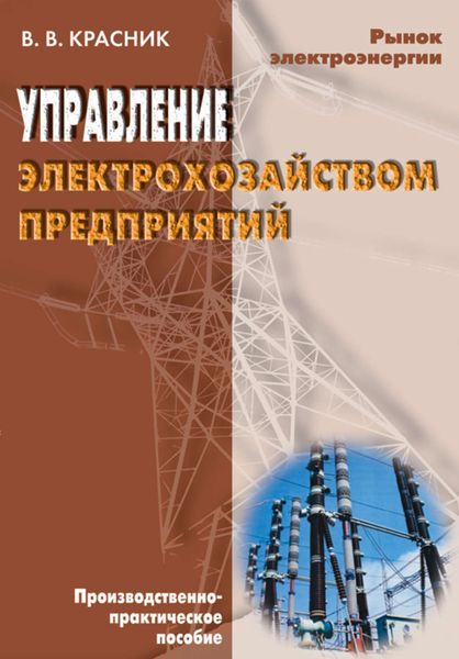 Обложка книги  «Управление электрохозяйством предприятий»