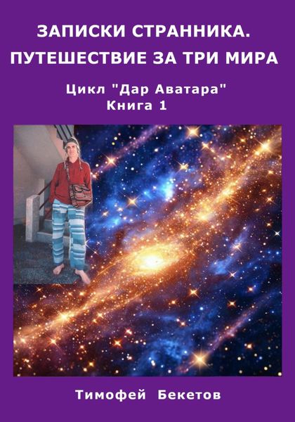 Обложка книги  «Записки странника. Путешествие за три мира. Цикл «Дар Аватара». Книга 1»
