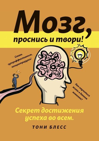 Обложка книги  «Мозг, проснись и твори»