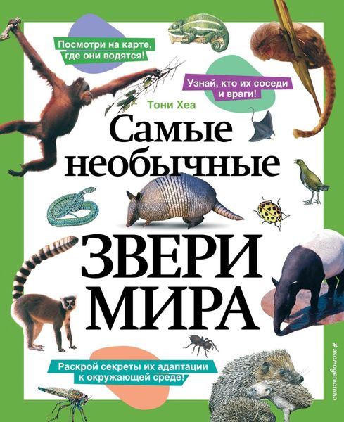 Обложка книги «Самые необычные звери мира»
