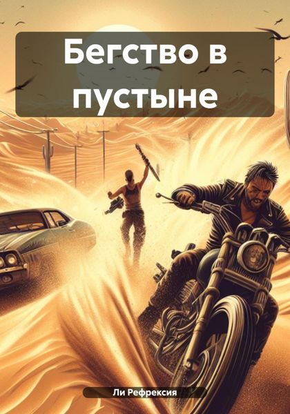 Обложка книги  «Бегство в пустыне»