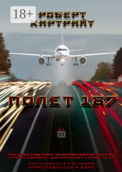 Обложка книги  «Полёт 187. Из цикла рассказов «Приготовьтесь к безумию. Приготовьтесь к боли»»
