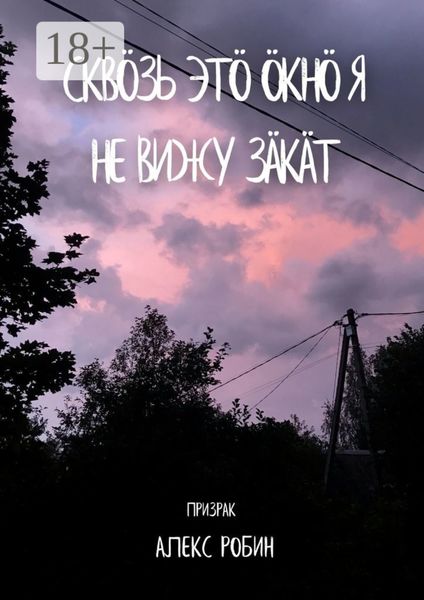 Обложка книги  «Сквöзь этö окнö я не вижу зäкäт»