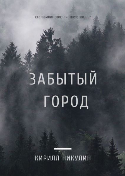 Обложка книги  «Забытый город. Кто помнит свою прошлую жизнь?»