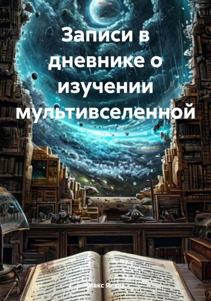 Обложка книги  «Записи в дневнике о изучении мультивселенной»