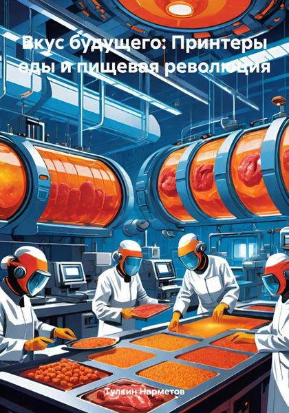 Обложка книги «Вкус будущего: Принтеры еды и пищевая революция»