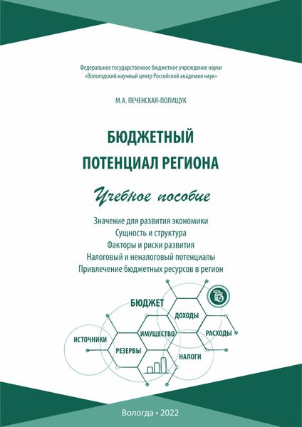 Обложка книги  «Бюджетный потенциал региона»