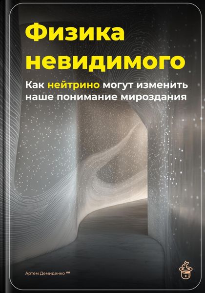 Обложка книги  «Физика невидимого: Как нейтрино могут изменить наше понимание мироздания»