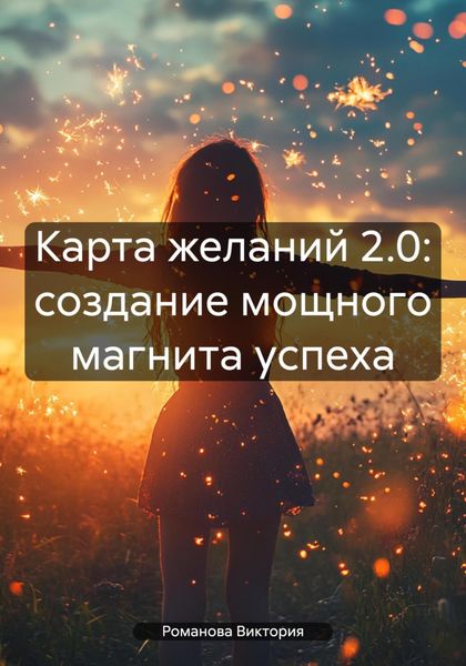 Обложка книги  «Карта желаний 2.0: создание мощного магнита успеха»