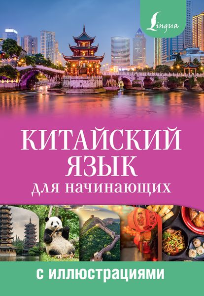 Обложка книги  «Китайский язык для начинающих с иллюстрациями»