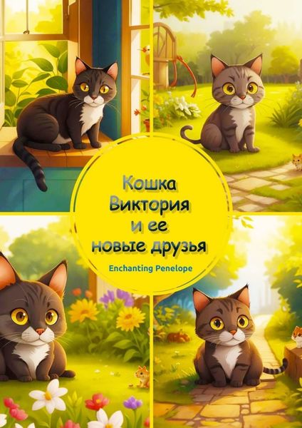 Обложка книги  «Кошка Виктория и ее новые друзья»