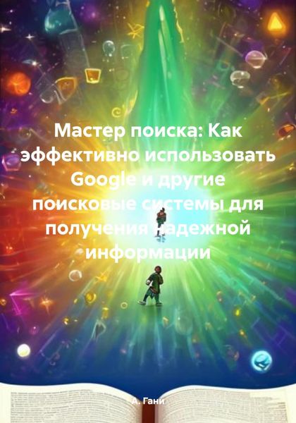 Обложка книги  «Мастер поиска: Как эффективно использовать Google и другие поисковые системы для получения надежной информации»