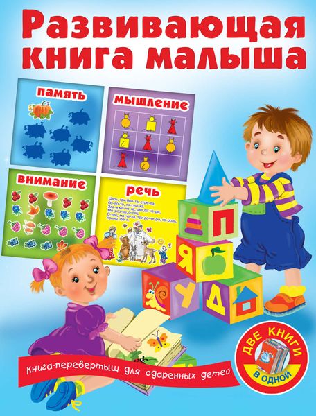Обложка книги «Развивающая книга малыша»