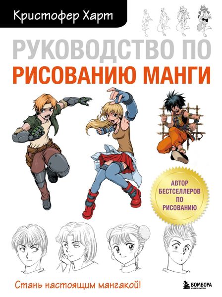 Обложка книги  «Руководство по рисованию манги»
