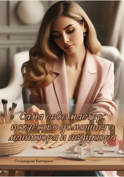 Обложка книги  «Сама себе мастер: искусство домашнего маникюра и педикюра»