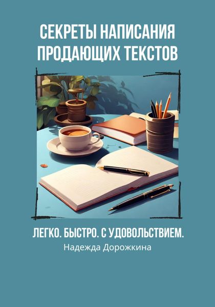 Обложка книги  «Секреты написания продающих текстов. Легко, быстро, с удовольствием»