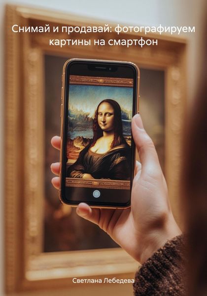 Обложка книги  «Снимай и продавай: фотографируем картины на смартфон»