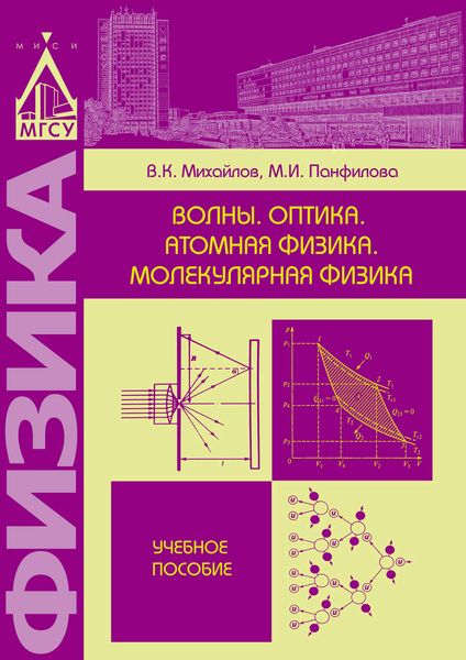 Обложка книги  «Волны. Оптика. Атомная физика. Молекулярная физика»