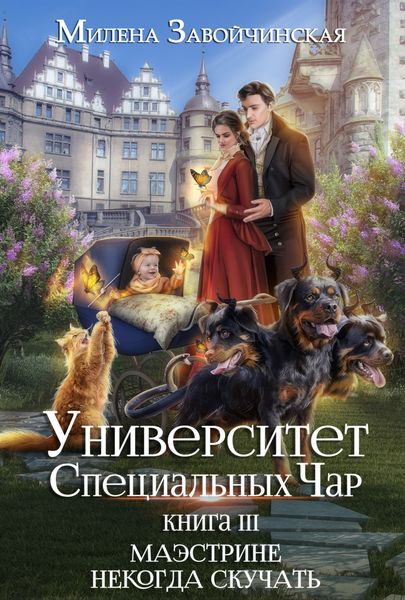 Обложка книги  «Университет Специальных Чар. Книга 3. Маэстрине некогда скучать»